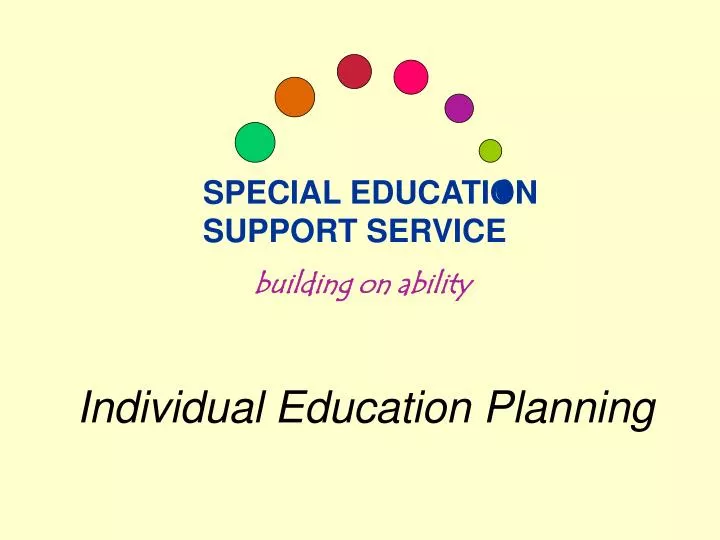 individual education planning