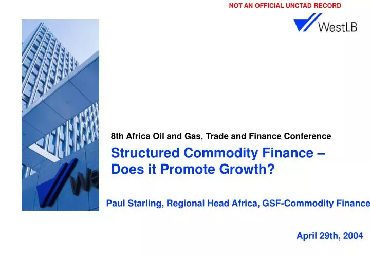 8th africa oil and gas trade and finance conference