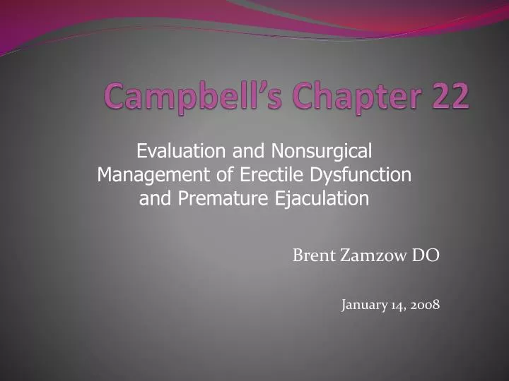 campbell s chapter 22