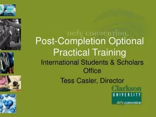 Post-Completion Optional Practical Training