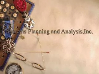 Systems Planning and Analysis,Inc.