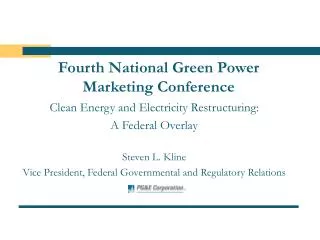 Fourth National Green Power Marketing Conference