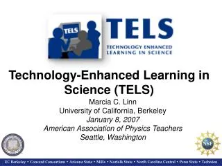 Technology-Enhanced Learning in Science (TELS)