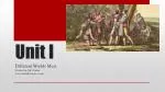 Unit I - slide 1
