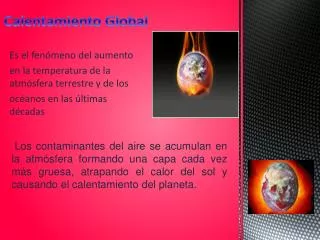 calentamiento global