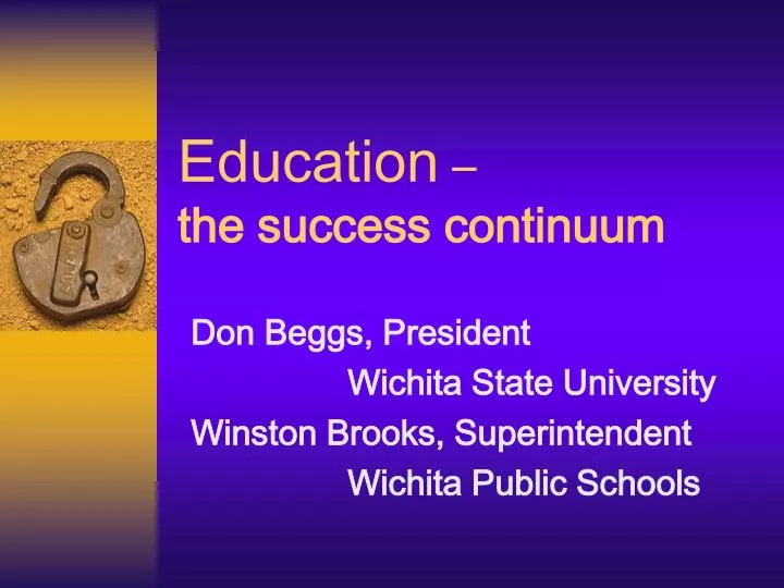 education the success continuum