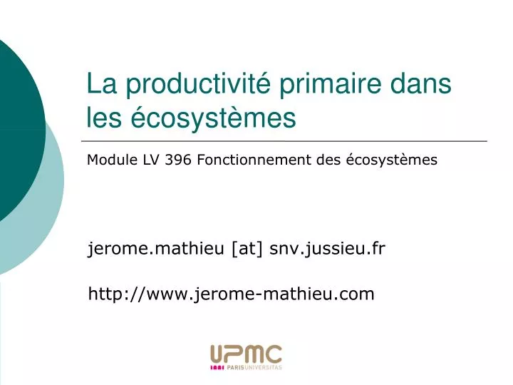 jerome mathieu at snv jussieu fr http www jerome mathieu com