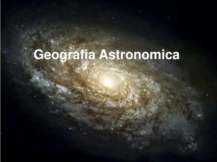 geografia astronomica