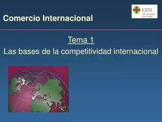 comercio internacional