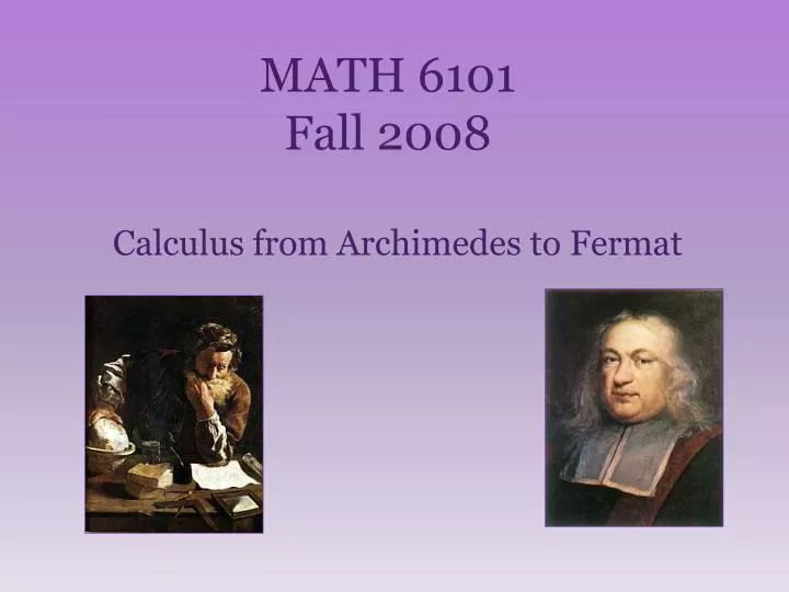 math 6101 fall 2008