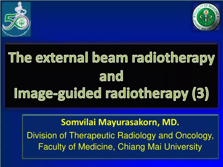 the external beam radiotherapy and image guided radiotherapy 3