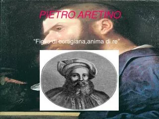 PIETRO ARETINO