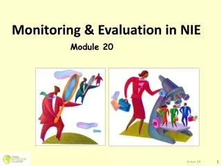 Monitoring &amp; Evaluation in NIE