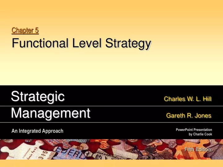 chapter 5 functional level strategy