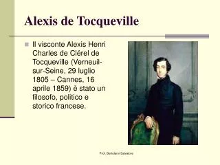 alexis de tocqueville