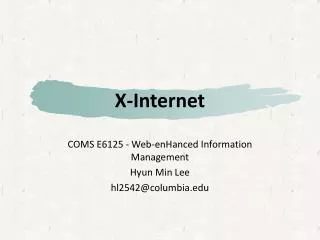 X-Internet