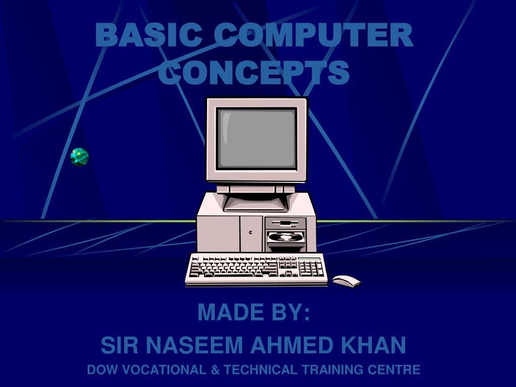 PPT - BASIC COMPUTER CONCEPTS PowerPoint Presentation, free download ...