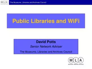 Public Libraries and WiFi