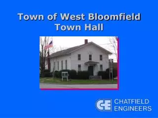 Town of West Bloomfield Town Hall