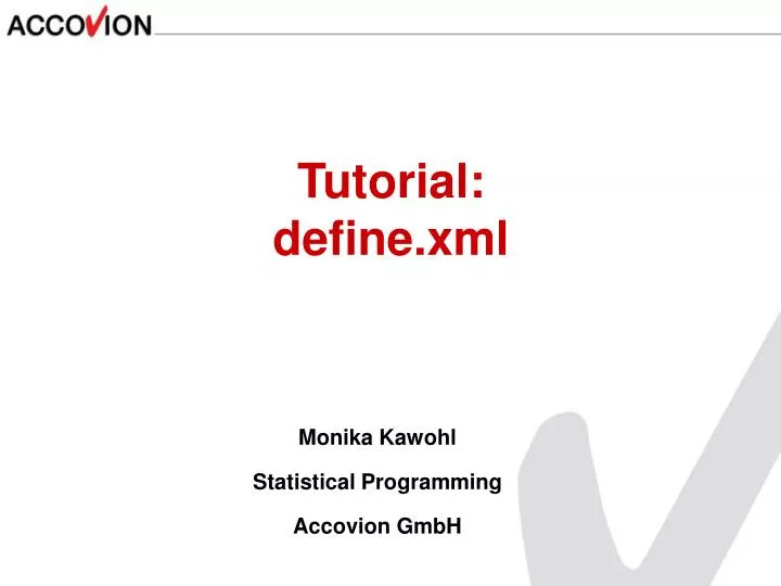 monika kawohl statistical programming accovion gmbh