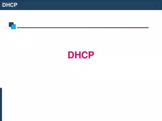 DHCP