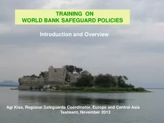 TRAINING ON WORLD BANK SAFEGUARD POLICIES