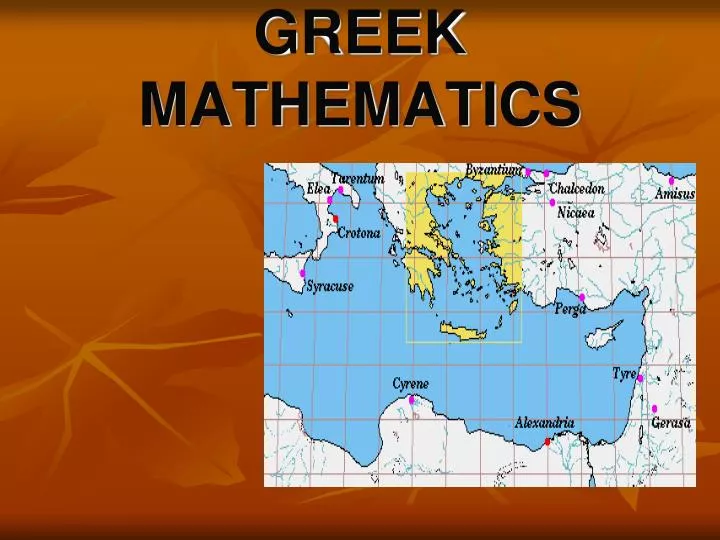 greek mathematics