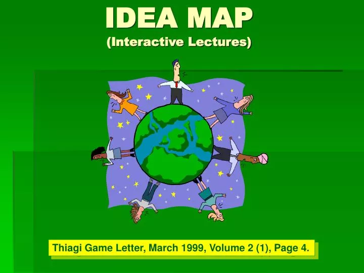 idea map interactive lectures