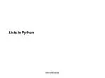 PPT - Python LISTS chapter 10 PowerPoint Presentation, free download ...