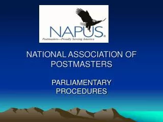 NATIONAL ASSOCIATION OF POSTMASTERS