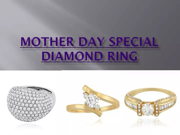 mother day special diamond ring