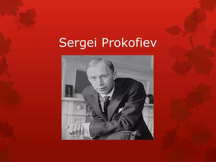 sergei prokofiev