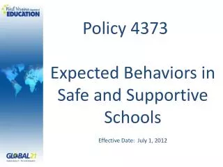 Policy 4373