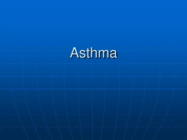 asthma