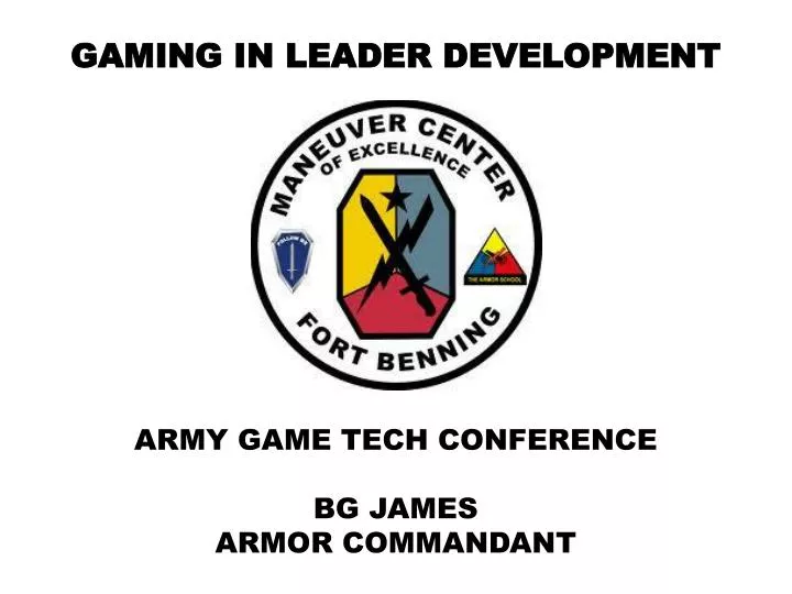gaming in leader development
