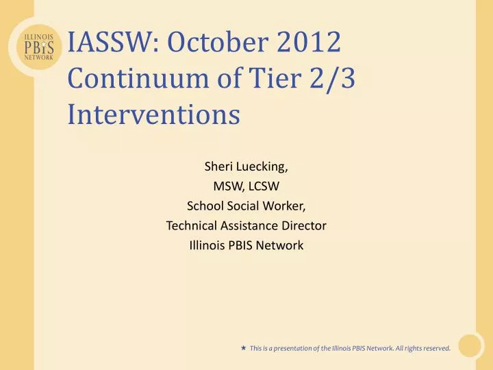 iassw october 2012 continuum of tier 2 3 interventions