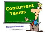 Concurrent Teams - slide 1