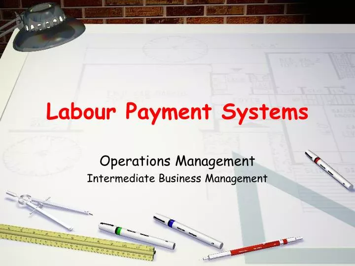 labour payment systems