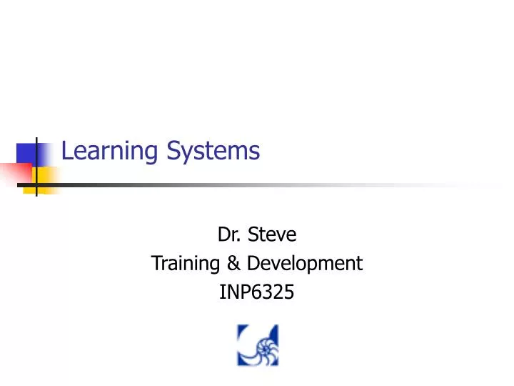 learning systems