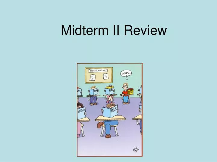 midterm ii review