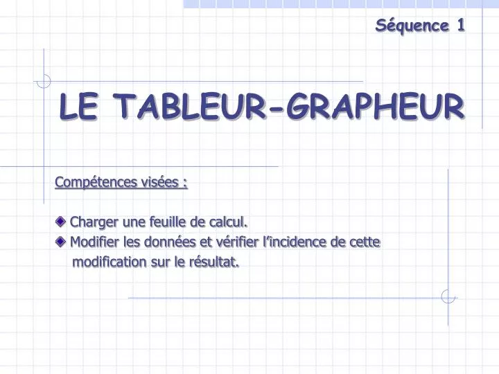 le tableur grapheur