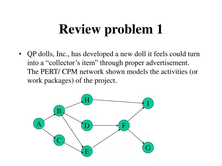 review problem 1