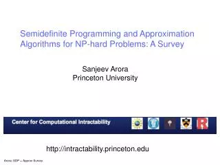 Semidefinite Programming and Approximation Algorithms for NP-hard Problems: A Survey