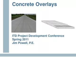 Concrete Overlays