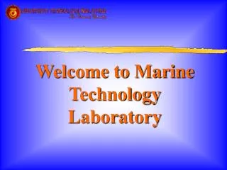 Welcome to Marine Technology Laboratory