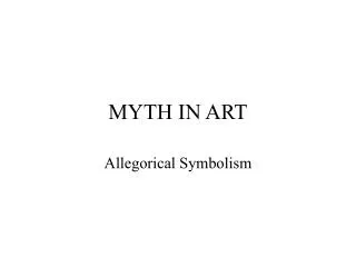 MYTH IN ART