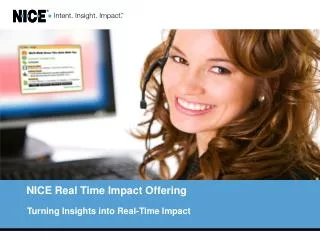 NICE Real Time Impact Offering