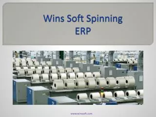 Wins Soft Spinning ERP