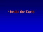 Inside the Earth - slide 1