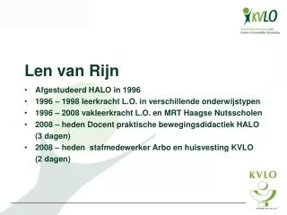 Len van Rijn